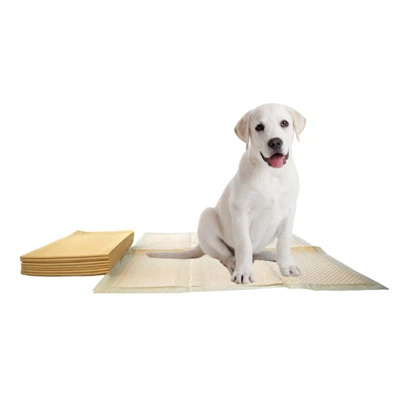 Engangs pottepuder af bambusvæv til hunde